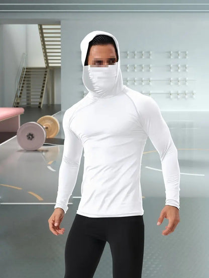 ☀️ UPF 50+ Men’s Active Hoodies – Lightweight, Breathable & Quick-Dry 6-Pack 🌿