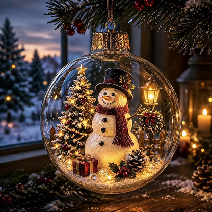 🎄Glowing Christmas Diorama Ornament – Perfect Christmas Tree Decorations