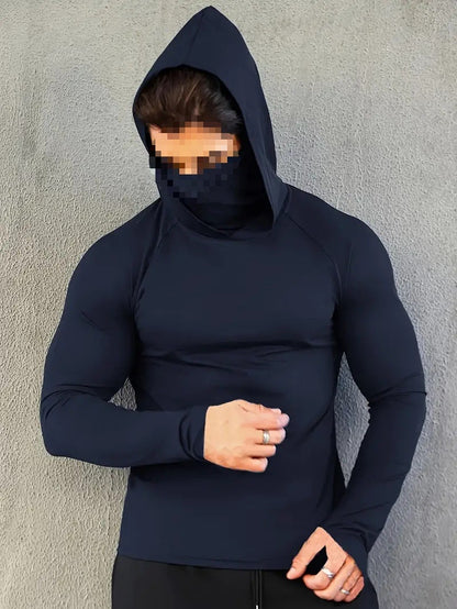 ☀️ UPF 50+ Men’s Active Hoodies – Lightweight, Breathable & Quick-Dry 6-Pack 🌿