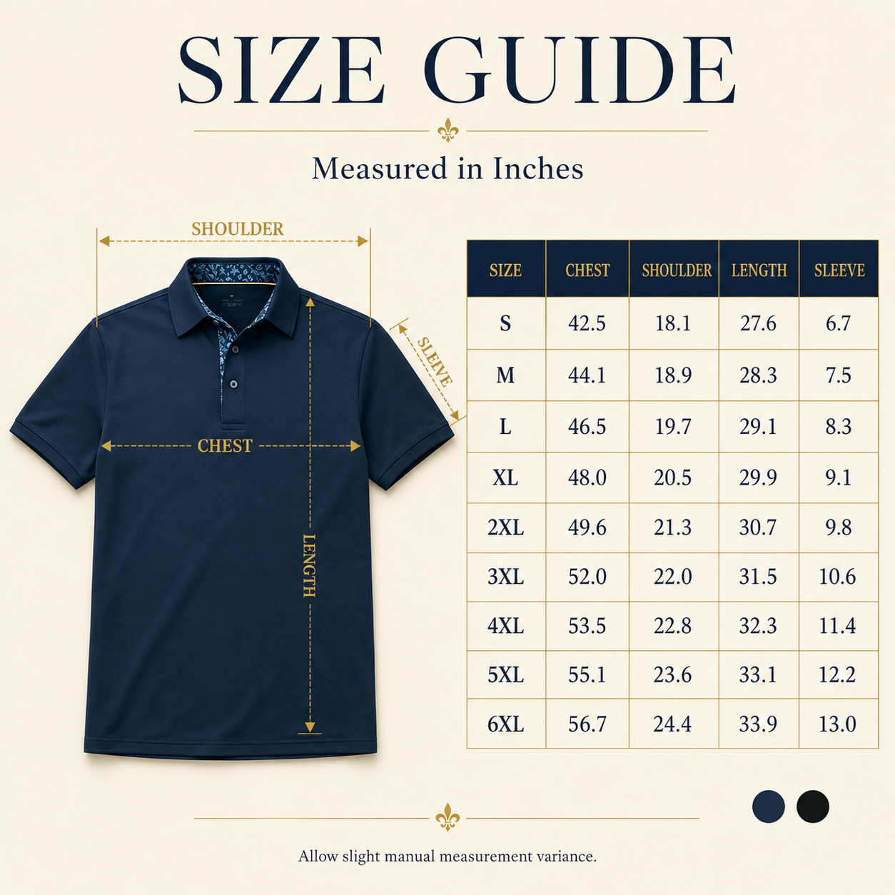👔 Men's Premium Contrast Collar Polo