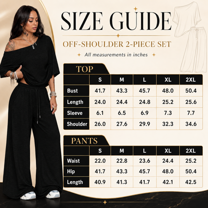 GlEffortless Asymmetric Two-Piece Set 💋