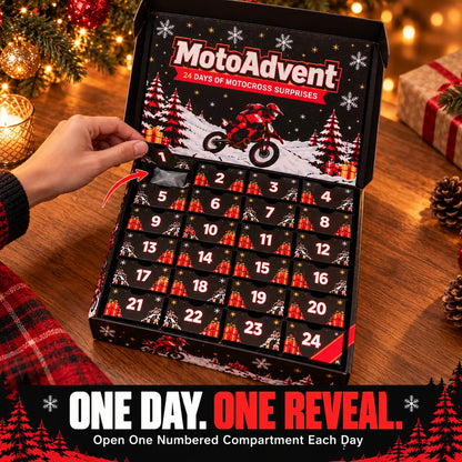 🏍️ MotoAdvent Motocross Advent Calendar — 24 Days of Christmas Surprises 🎄🎁
