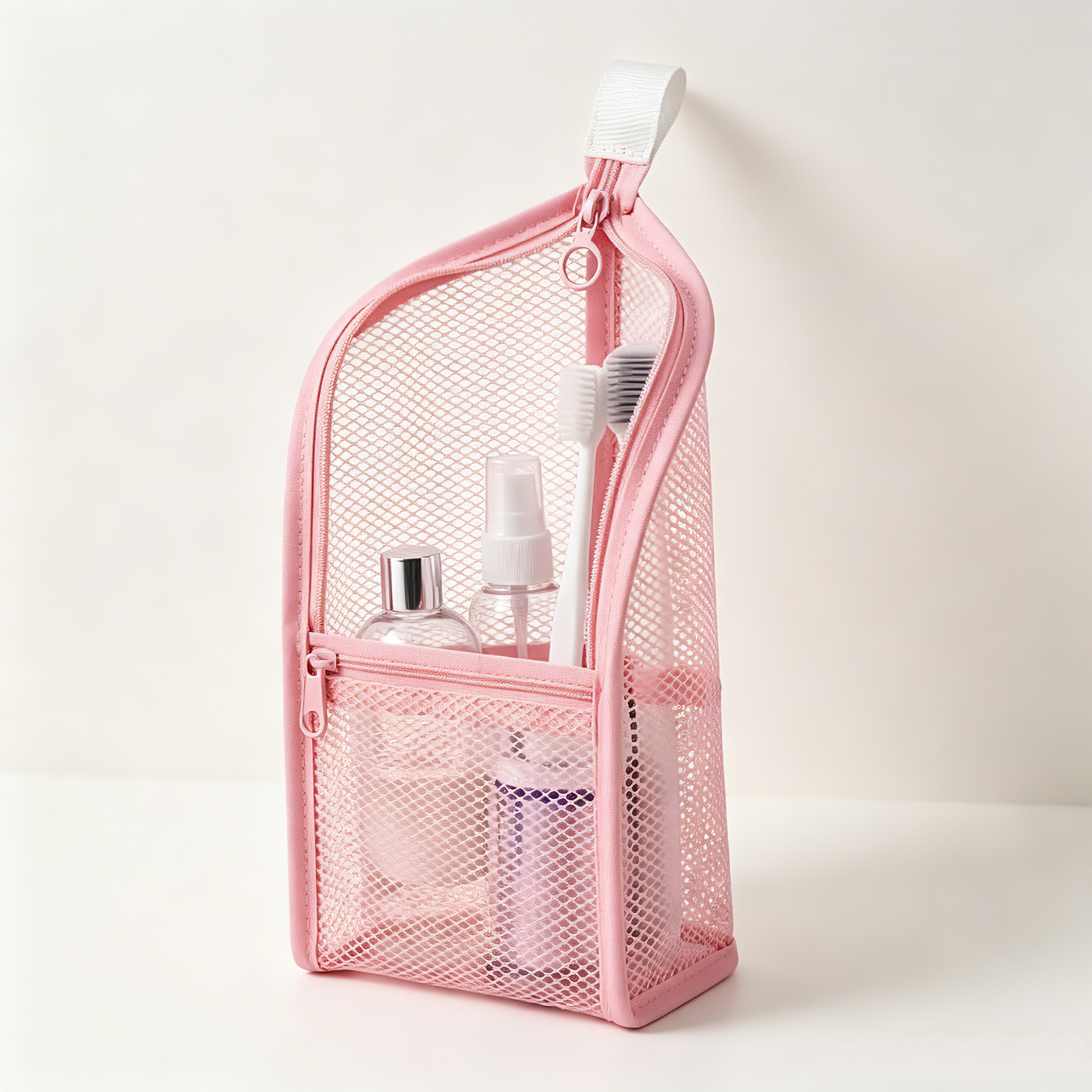 📂Portable Lightweight Mesh Toiletry Bag