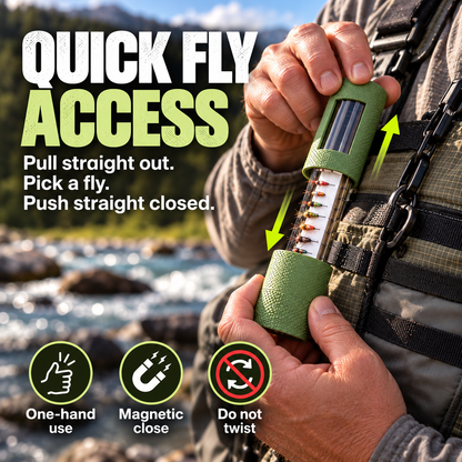 Wearable Fly Holder — Fast Access Without the Bulk
