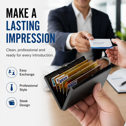 🔒 Ultra-Slim RFID Blocking Card Holder