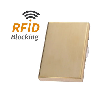 🔒 Ultra-Slim RFID Blocking Card Holder