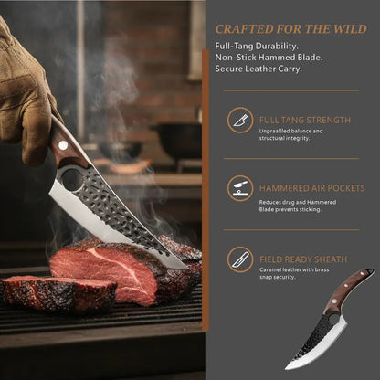 🔪 Hand-Forged Chef Knife – Precision Meets Craftsmanship ✨