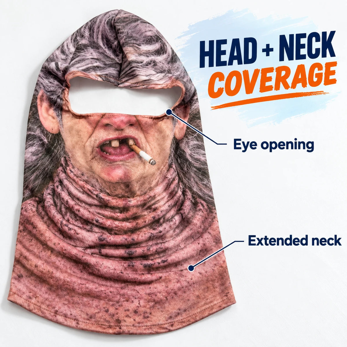🎭 Character Print Balaclava – Fun Head & Neck Cover