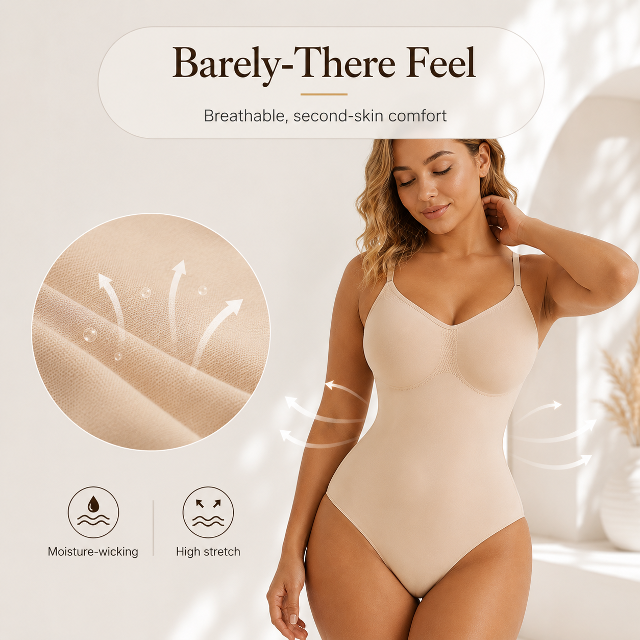 🖤 Seamless Tummy Control Shaping Bodysuit