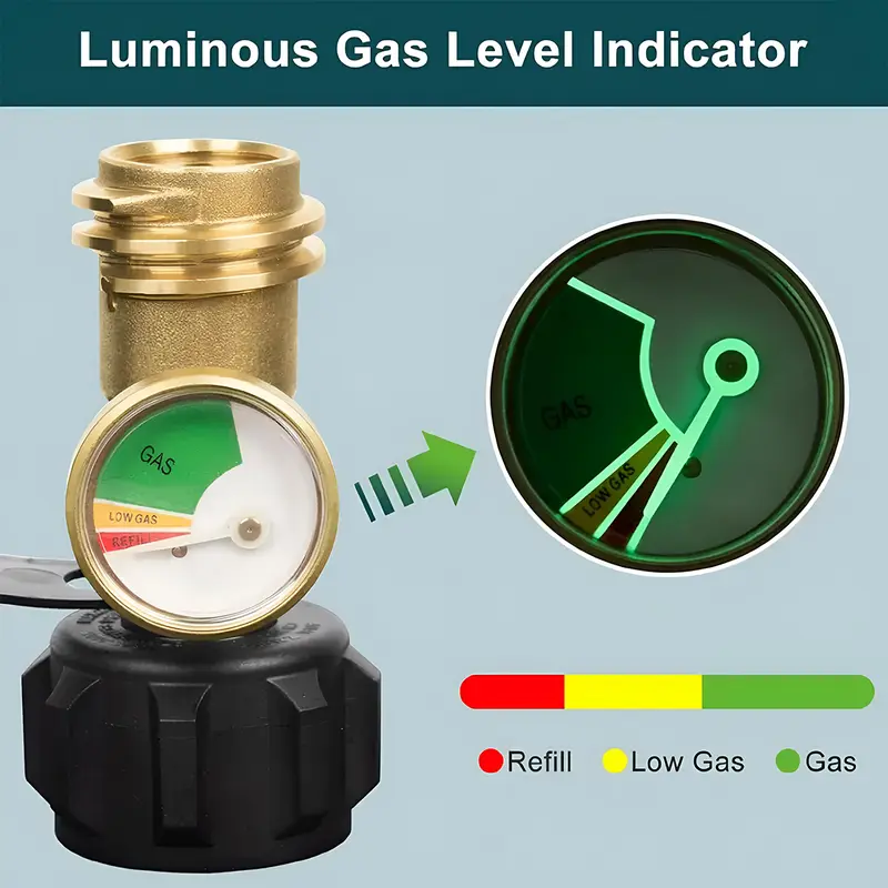 ⛽ Propane Tank Gauge – Check Fuel Levels Instantly 🔥