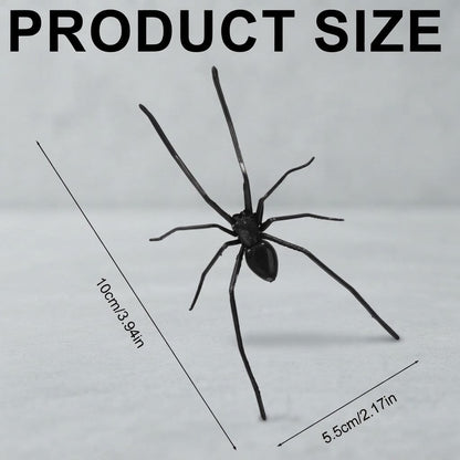 🕷️Magnetic S-shaped Spider Car Decor Sticker - Suitable for cars, trucks, motorcycles, garages, and metal surfaces