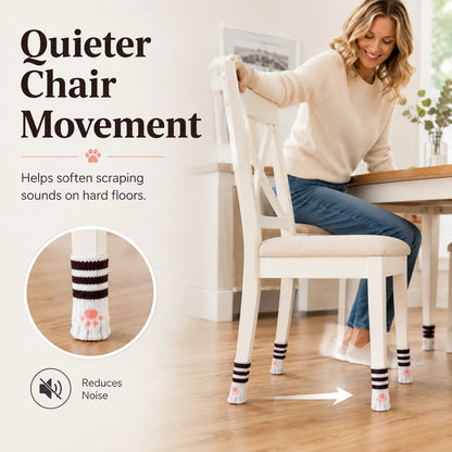 🐾 Adorable Cat Paw Chair Socks – Cute & Protective Furniture Leg Covers