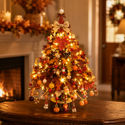 🎄 Handcrafted Beaded Christmas Tree Decor