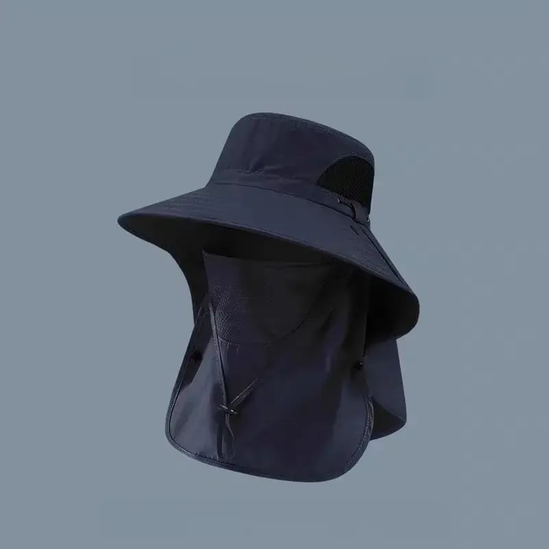 🌞 Spring/Summer Fisherman Hat 🏕️ Detachable Sun Protection