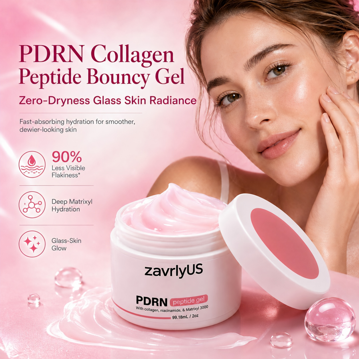 PDRN Collagen Peptide Bouncy Gel