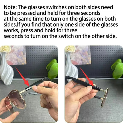 😎 Smart Bluetooth 5.4 Sunglasses – Hands-Free Music & Calls 🎧
