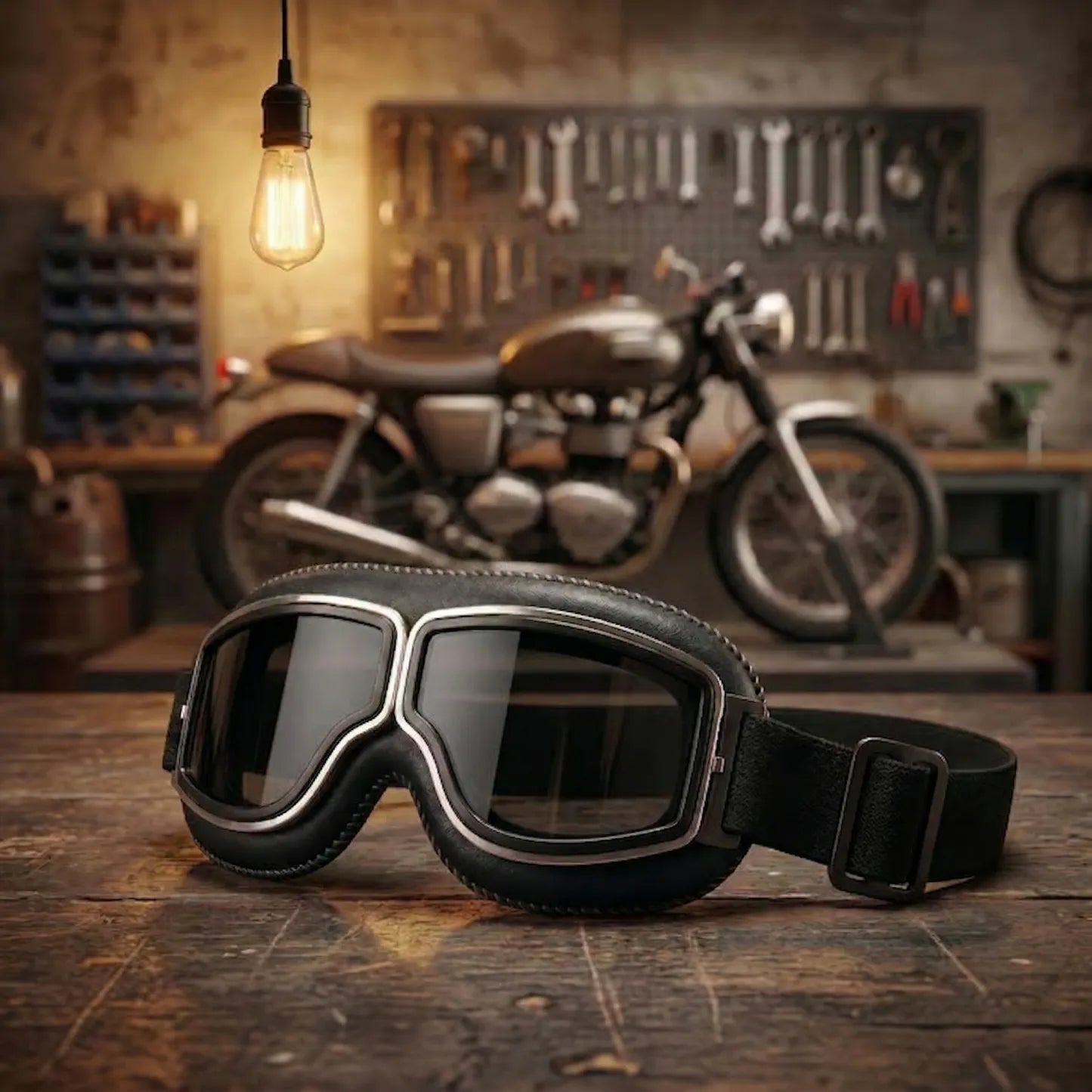 🔥Hot Sale - 49% OFF 🕶️ OTG Vintage Motorcycle Goggles (Fits Over Glasses)