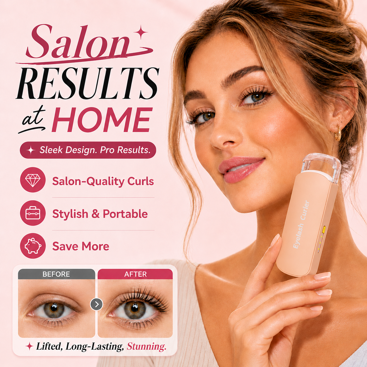 Smart Heated Eyelash Curler✨