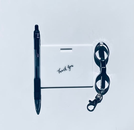 🩺Erasable Badge Note(🖊️Write. Wipe. Repeat.)