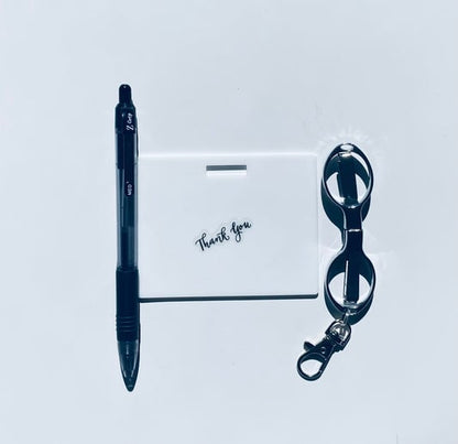🩺Erasable Badge Note(🖊️Write. Wipe. Repeat.)