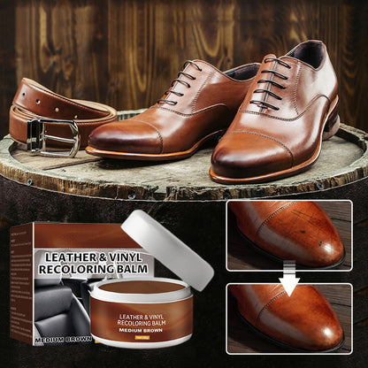 Magic Leather Color Restorer & Repair Paste for Couches, Car Seats and Bags