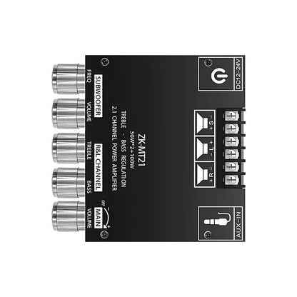 🔥 2.1 Channel Bluetooth Audio Receiver Power Amplifier Module🔊