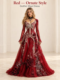 Red — Ornate Style