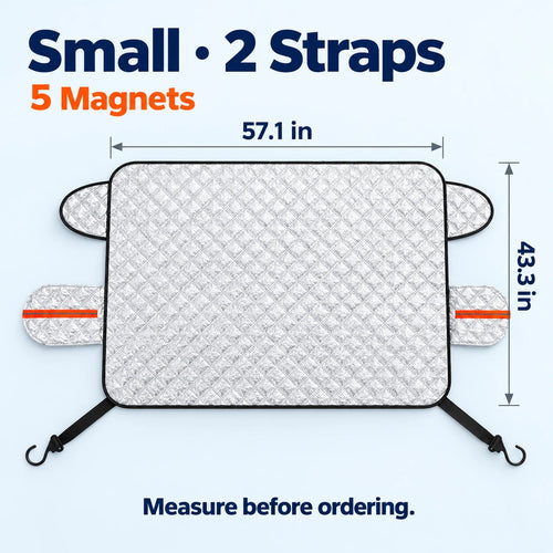 ❄️ Windshield Snow Cover + 2 Mirror Covers | Winter Ready