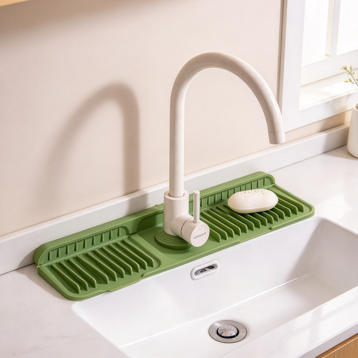 Silicone Faucet Splash Guard Mat