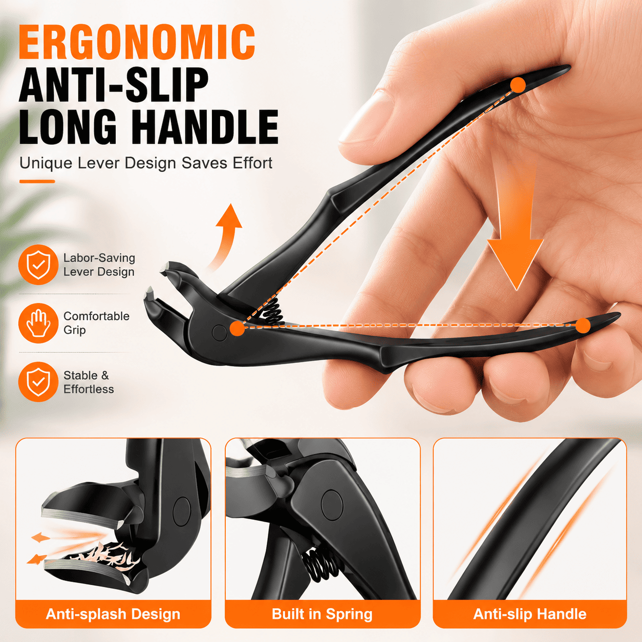 ✂️Professional Extra Long Handle Nail Clippers for Thick & Fungal Nails✨