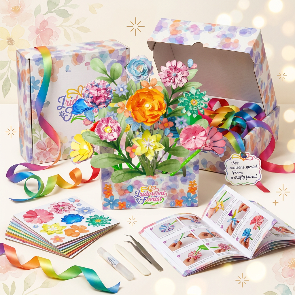 Paper Flower Craft & Science Kit