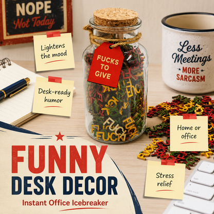 A Jar of Fs to Give – Funny Office Gag Gift💡