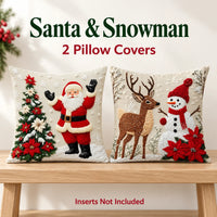 Santa & Snowman — 2 Covers