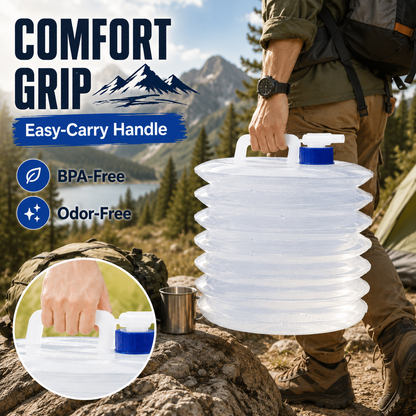 Collapsible Water Bucket 💧