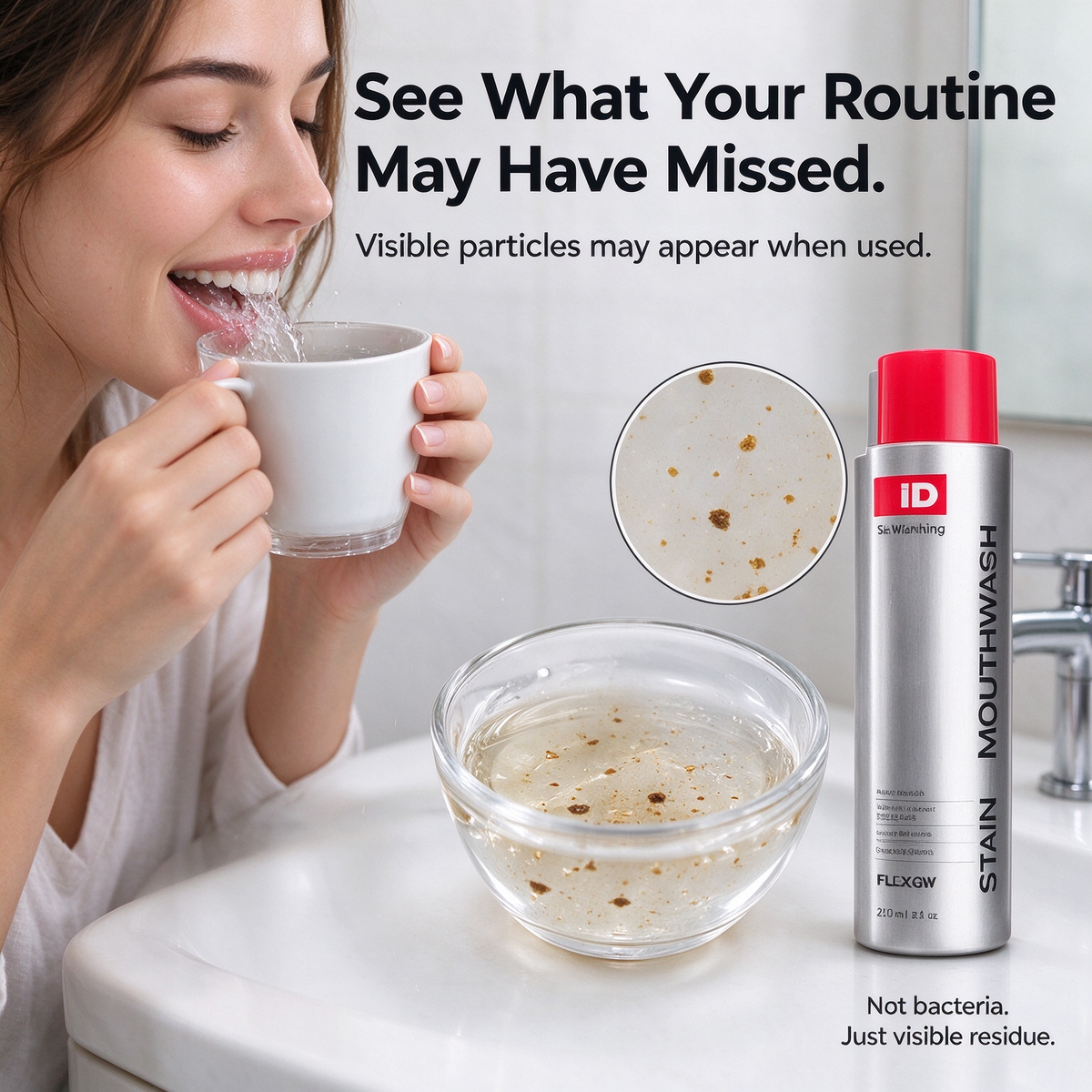 Stain-Removing Whitening Mouthwash