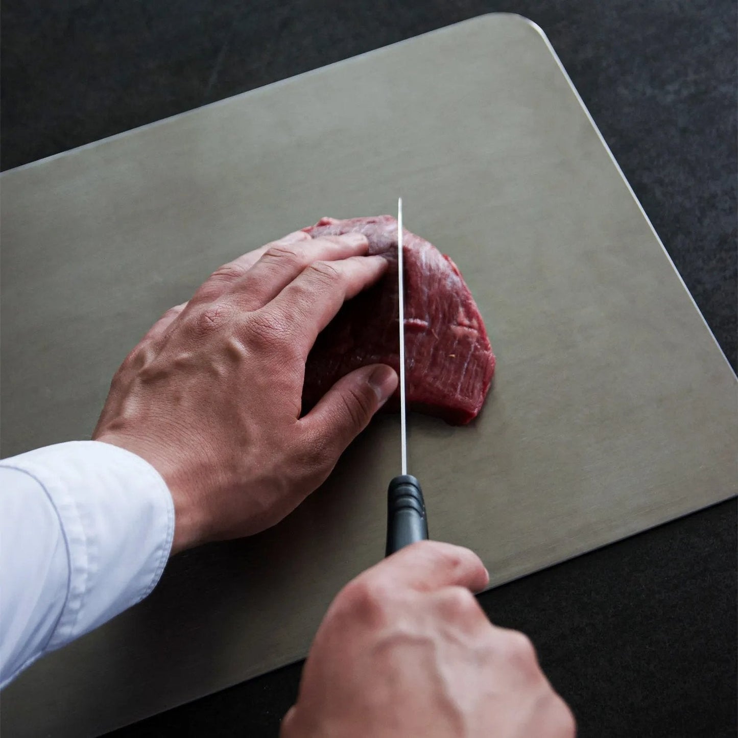 The Pro-Chef Alloy Double Sided Cutting Board