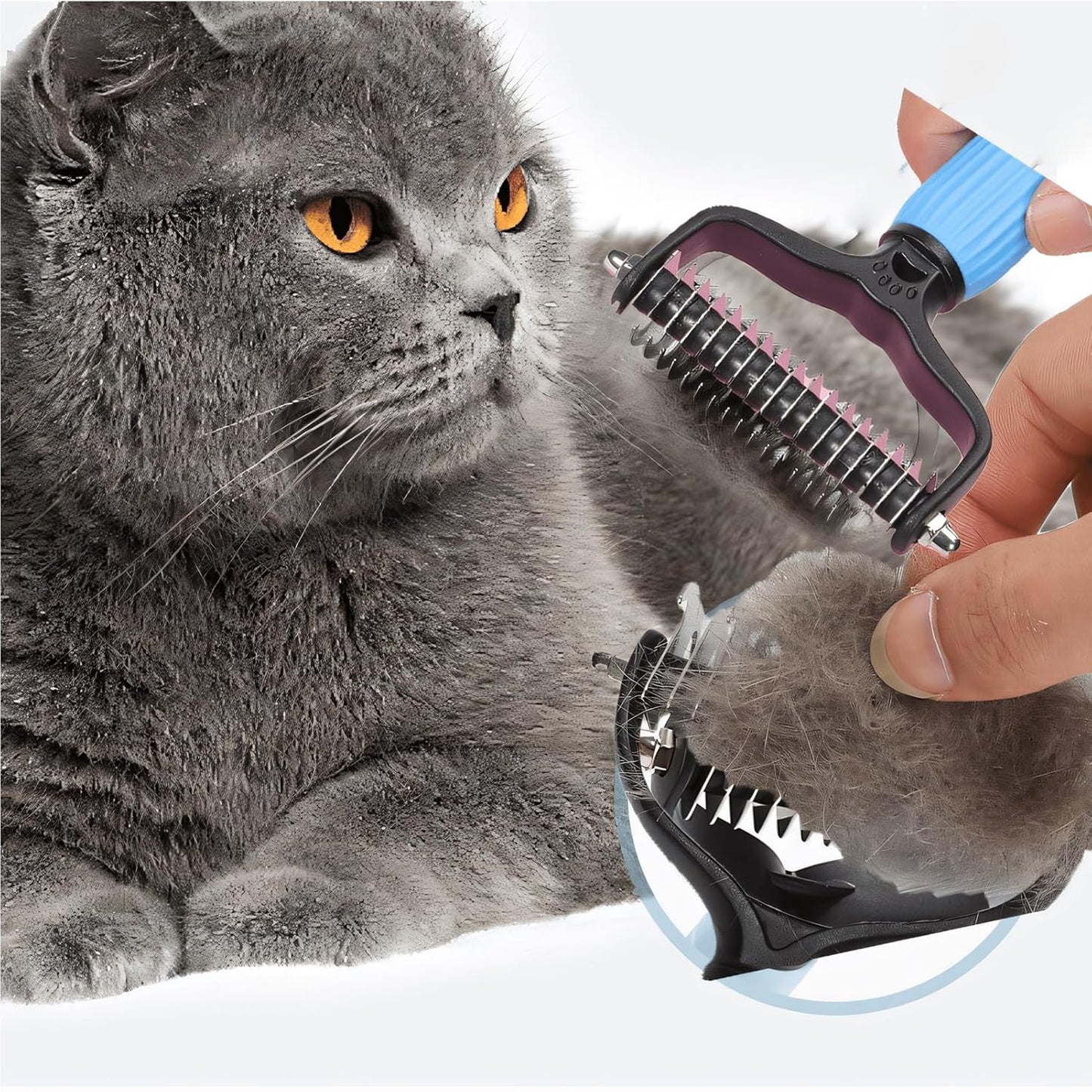 Pet Dog Grooming Comb, Universal Detangler