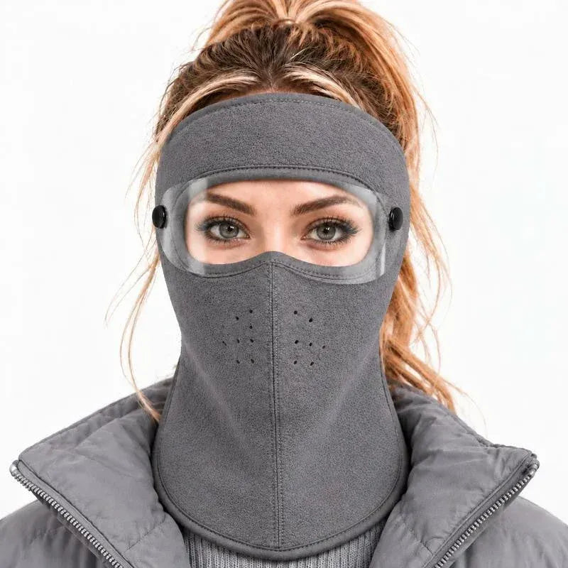 Warm Breathable Face Cover for Winter Cycling & Trail Adventures