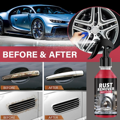 NANO METAL RUST REMOVER POLISHING SPRAY FOR TOOLS, CARS, BIKES, GRILLS, BOLTS, FIREARMS & MORE