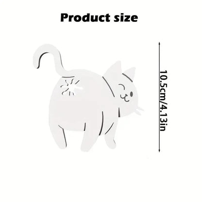 10 Pcs Cat Butt Bread Clip