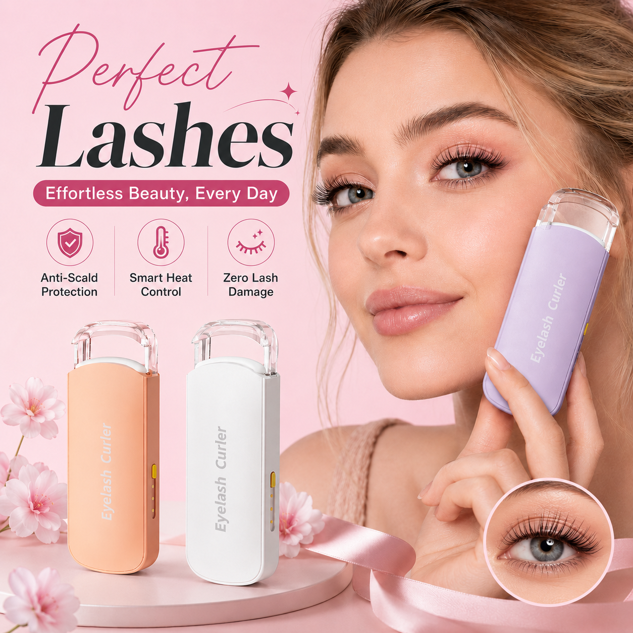Smart Heated Eyelash Curler✨