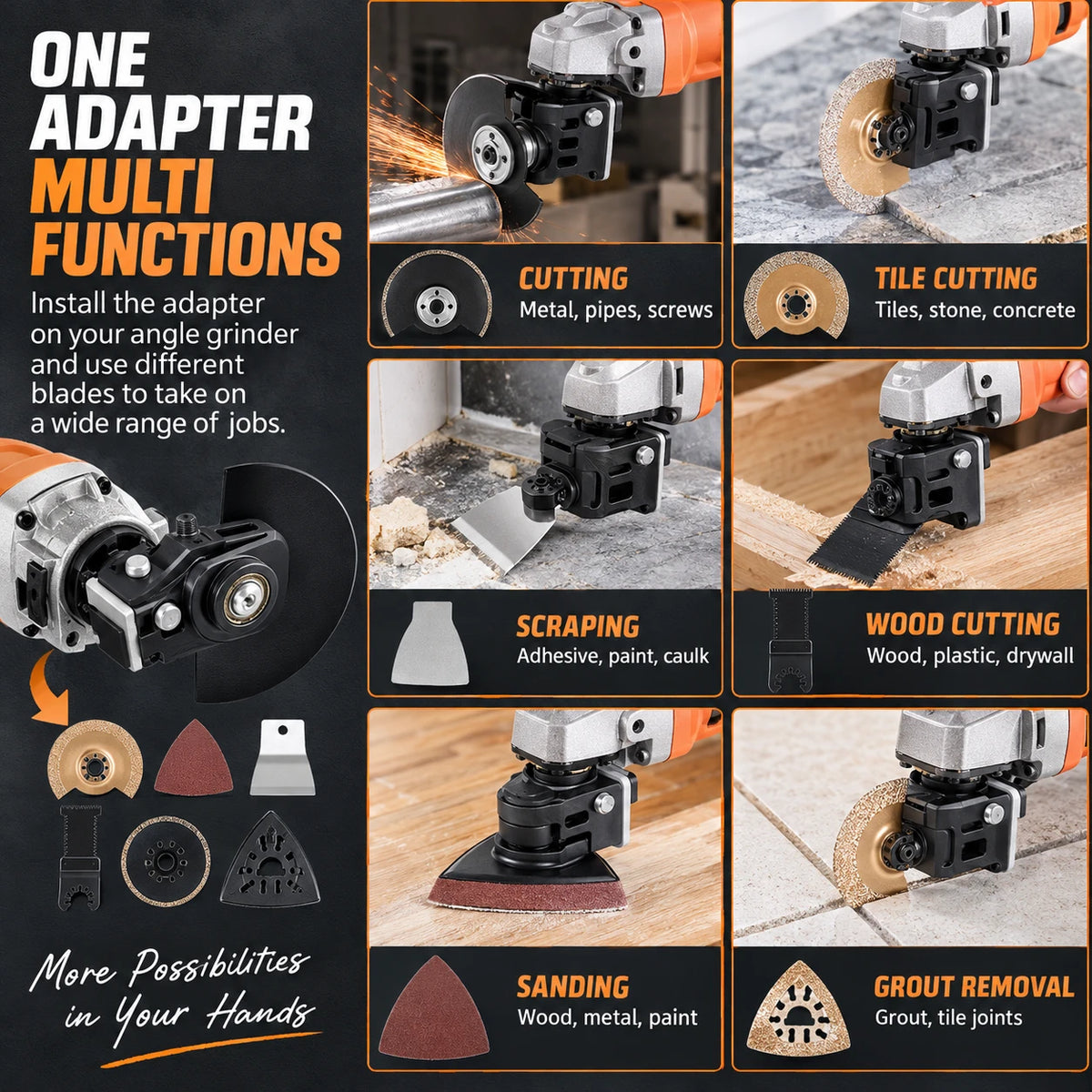 Turn Your Grinder Into a Multi-Tool