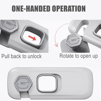 5-Pack Refrigerator Locks for Kids | Baby Safety