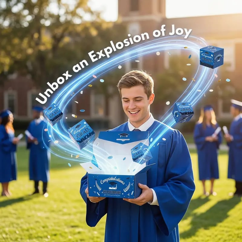 🎓✨ 2026 Graduation Pop-Up Surprise Gift Box – Wow Effect!
