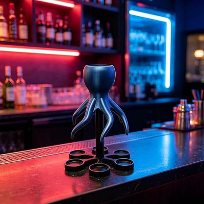 🐙 3D Printed Kraken Drink Dispenser – Pour with a Twist! 🍹