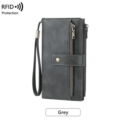 women-s-long-wallet-stylish-clutch-elegant-solid-color-rfid-blocking-leather-wallet-3588