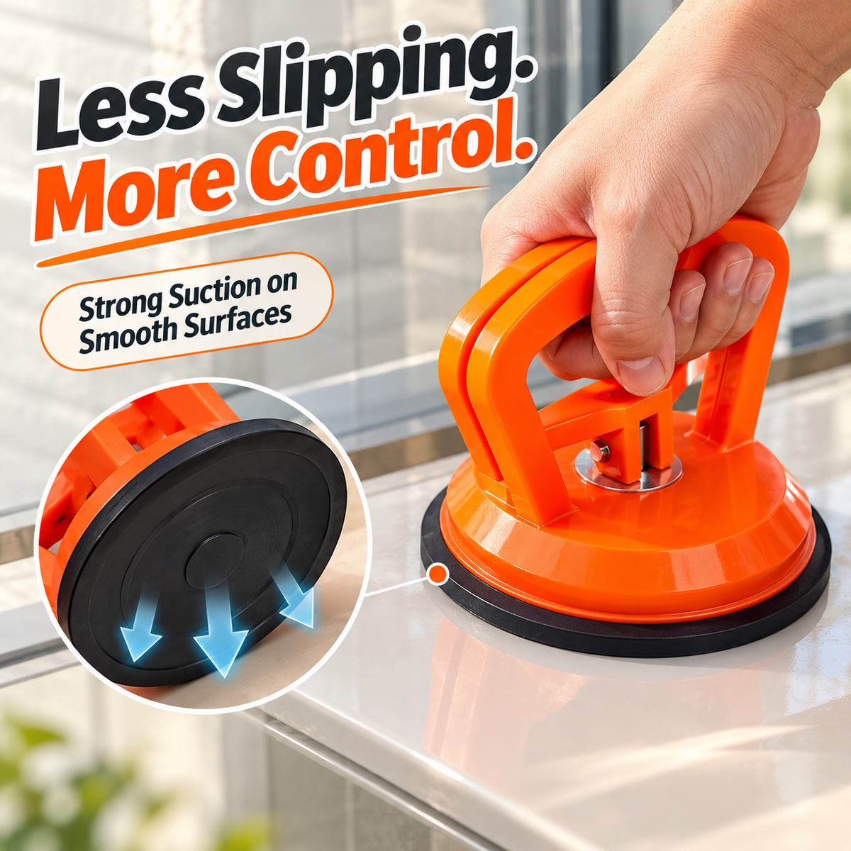 🛠️ Heavy-Duty Suction Cup Puller – Firm Grip for Easy Pulling & Quick Removal ✨