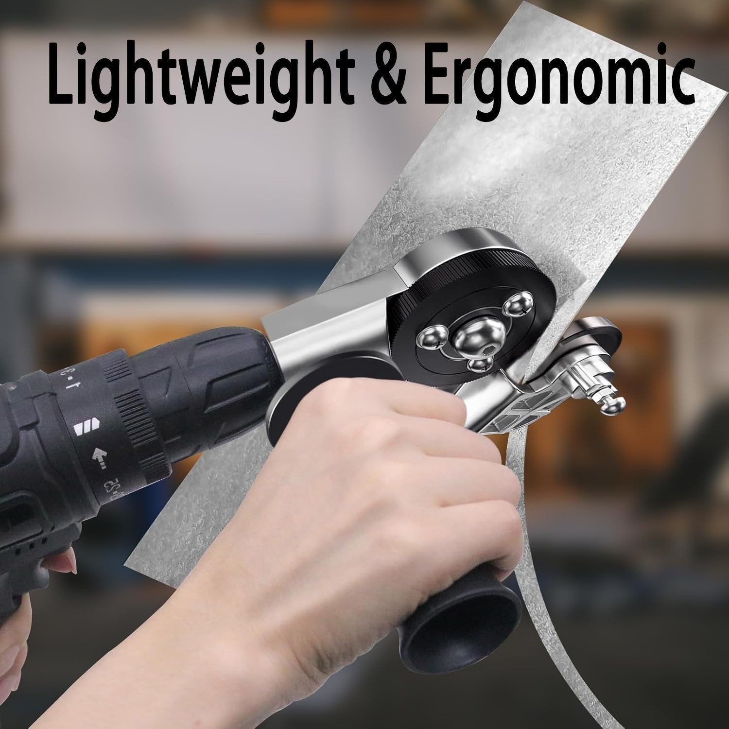 🛠️Sheet Metal Cutter Drill Attachment