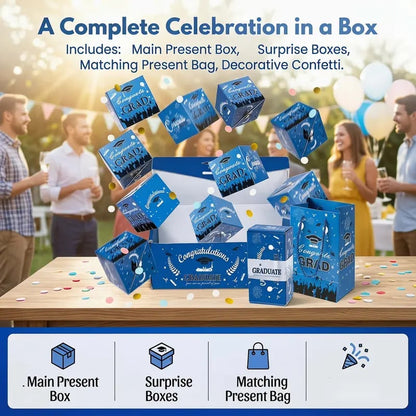 🎓✨ 2026 Graduation Pop-Up Surprise Gift Box – Wow Effect!