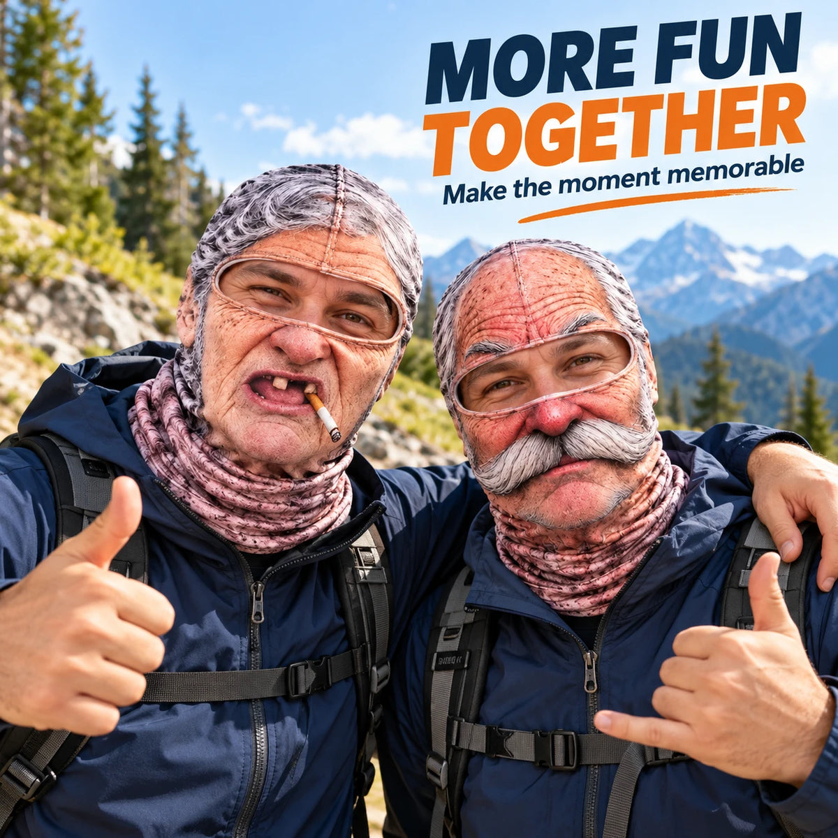 🎭 Character Print Balaclava – Fun Head & Neck Cover